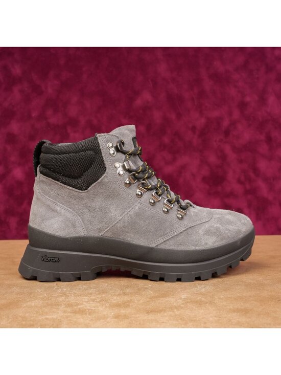 Belstaff England Scramble Boots Mens 9.5 Grey Suede Luxury Vibram Sole main image 7